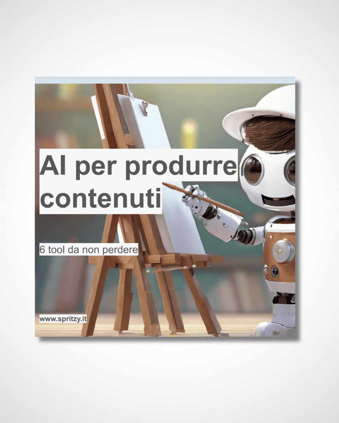 AI per produrre contenuti - Contenuti Gratuiti - Spritzy